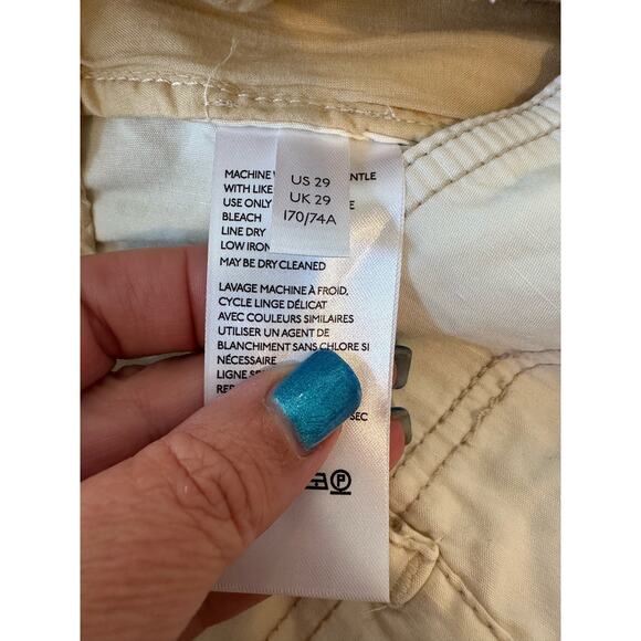 NWOT by Anthropologie Emma Coastal Minimalist Classic Wide Leg Ankle Crop Pants - Picture 13 of 14